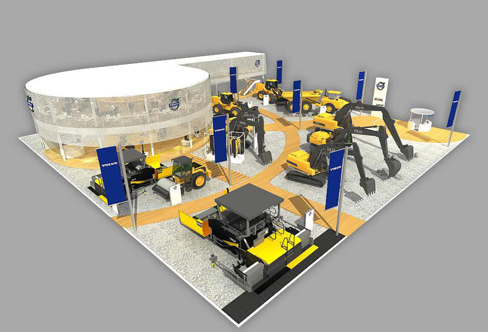 bauma China 2014 Preview Volvo CE/Volvo Penta stand 