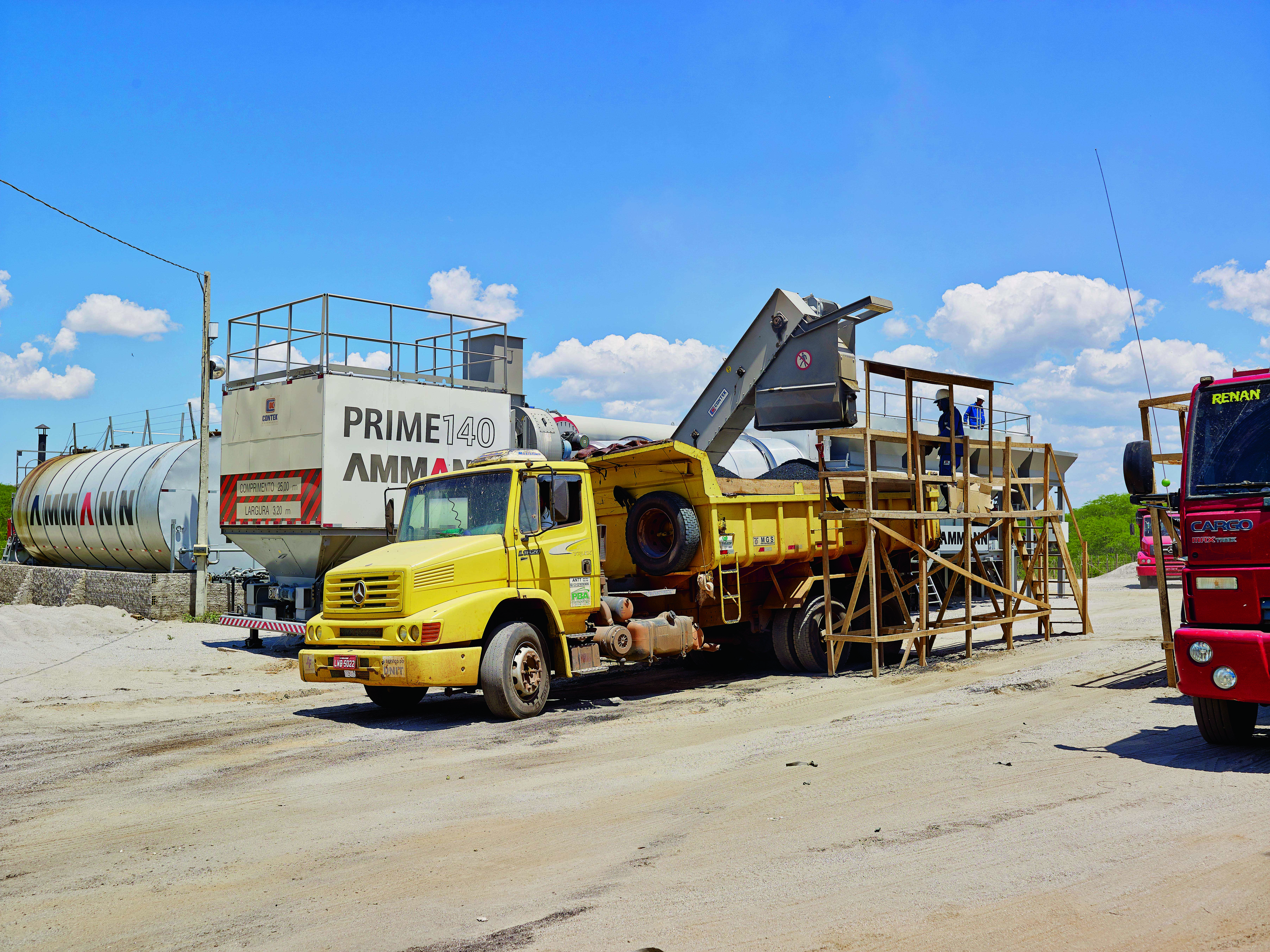 Ammann prime 140 asphalt plant