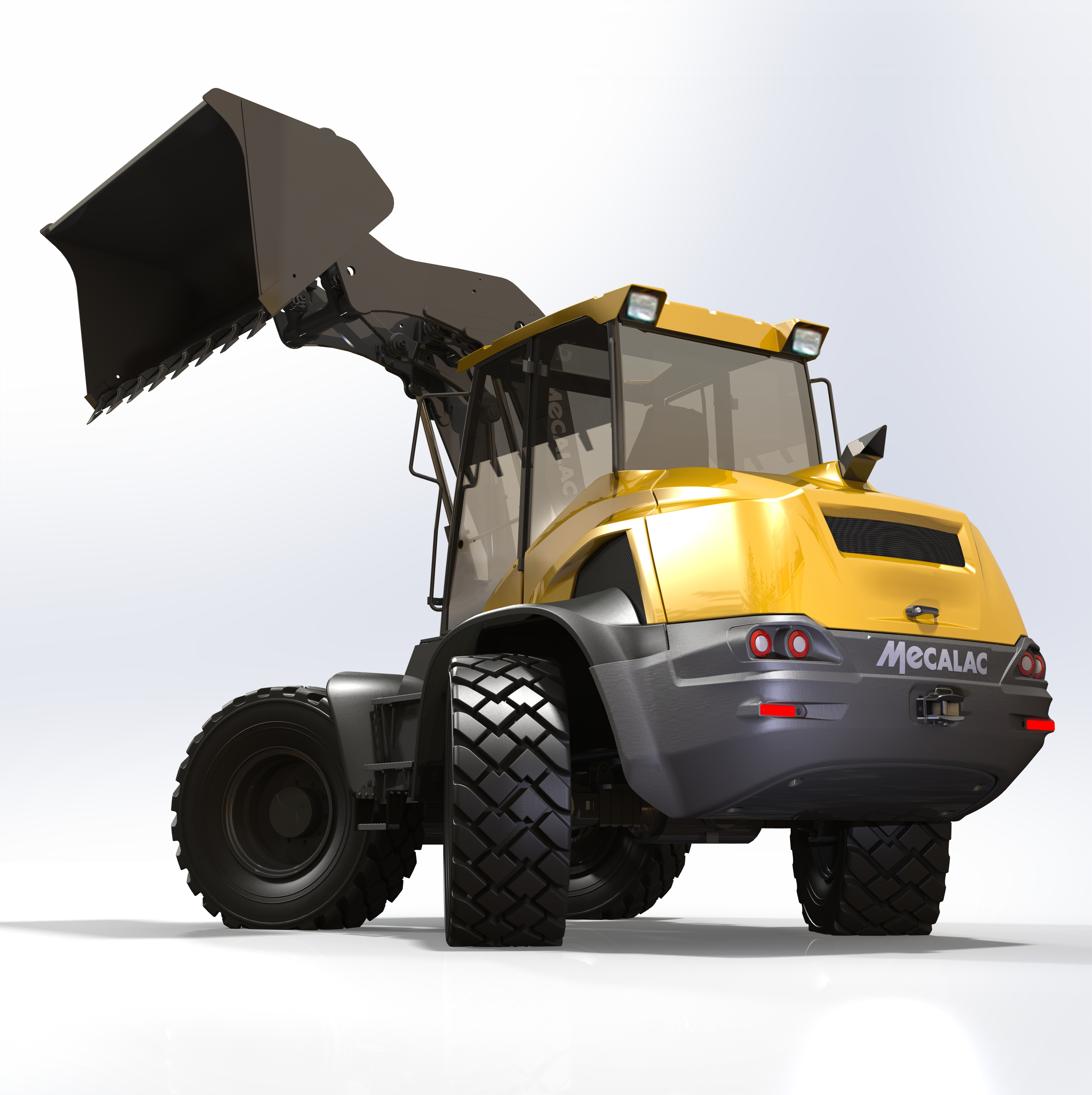 Mecalac’s AS 1600 swing loader 