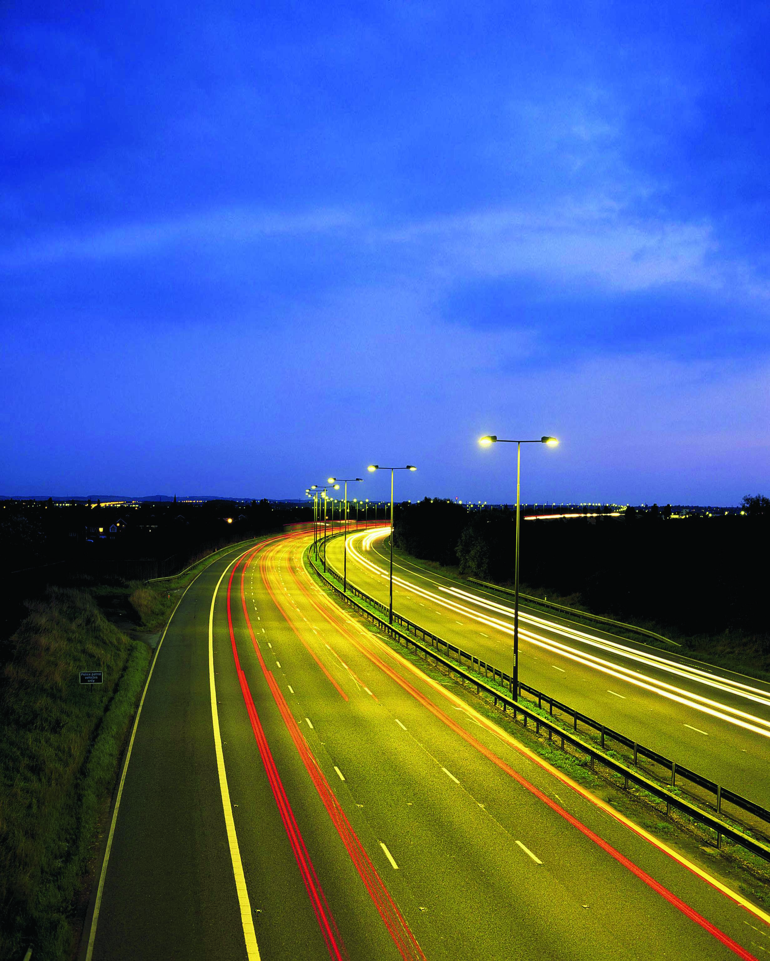 LED lighting on the highways