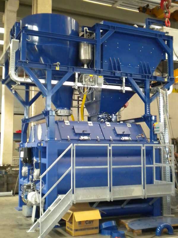 Twin-shaft mixers MCT