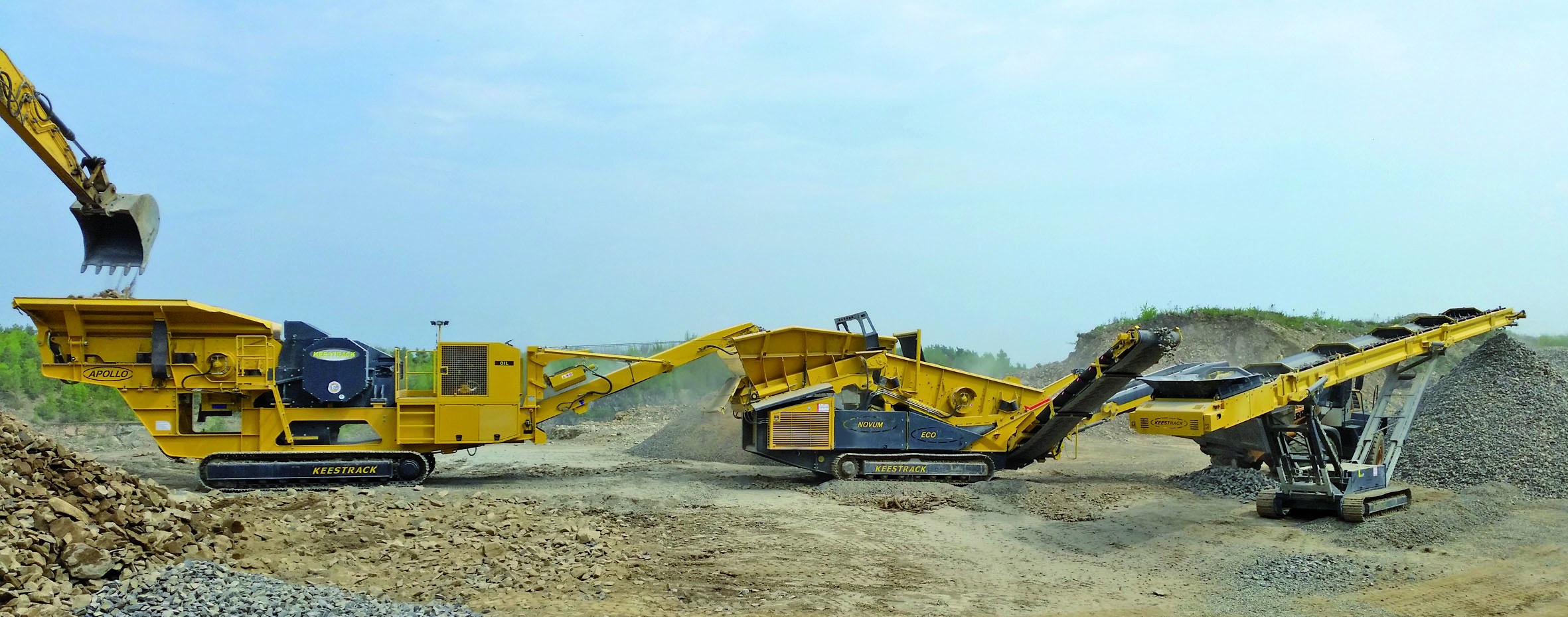 Keestrack’s crusher unit 