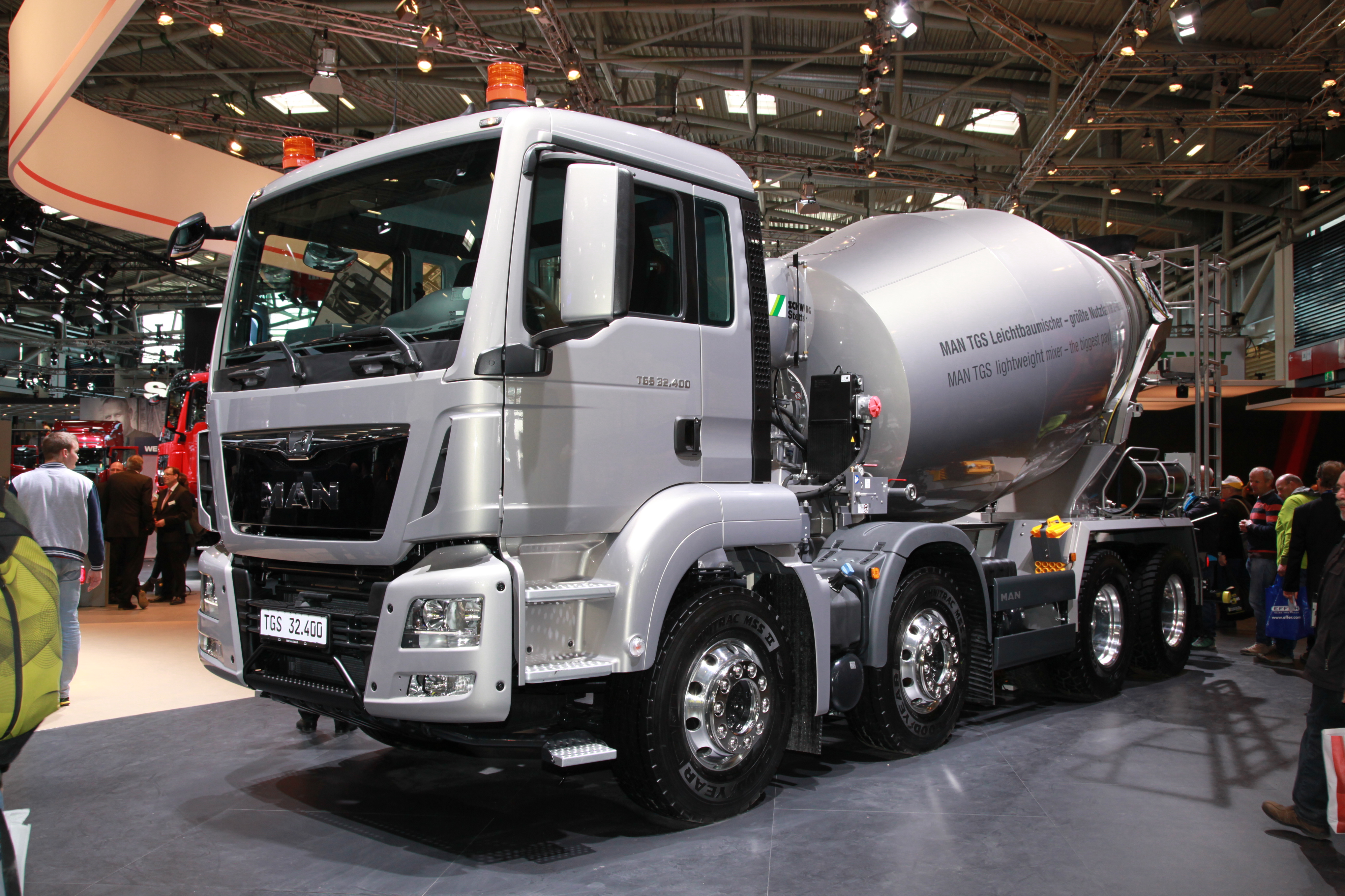 MAN TGS truck mixer