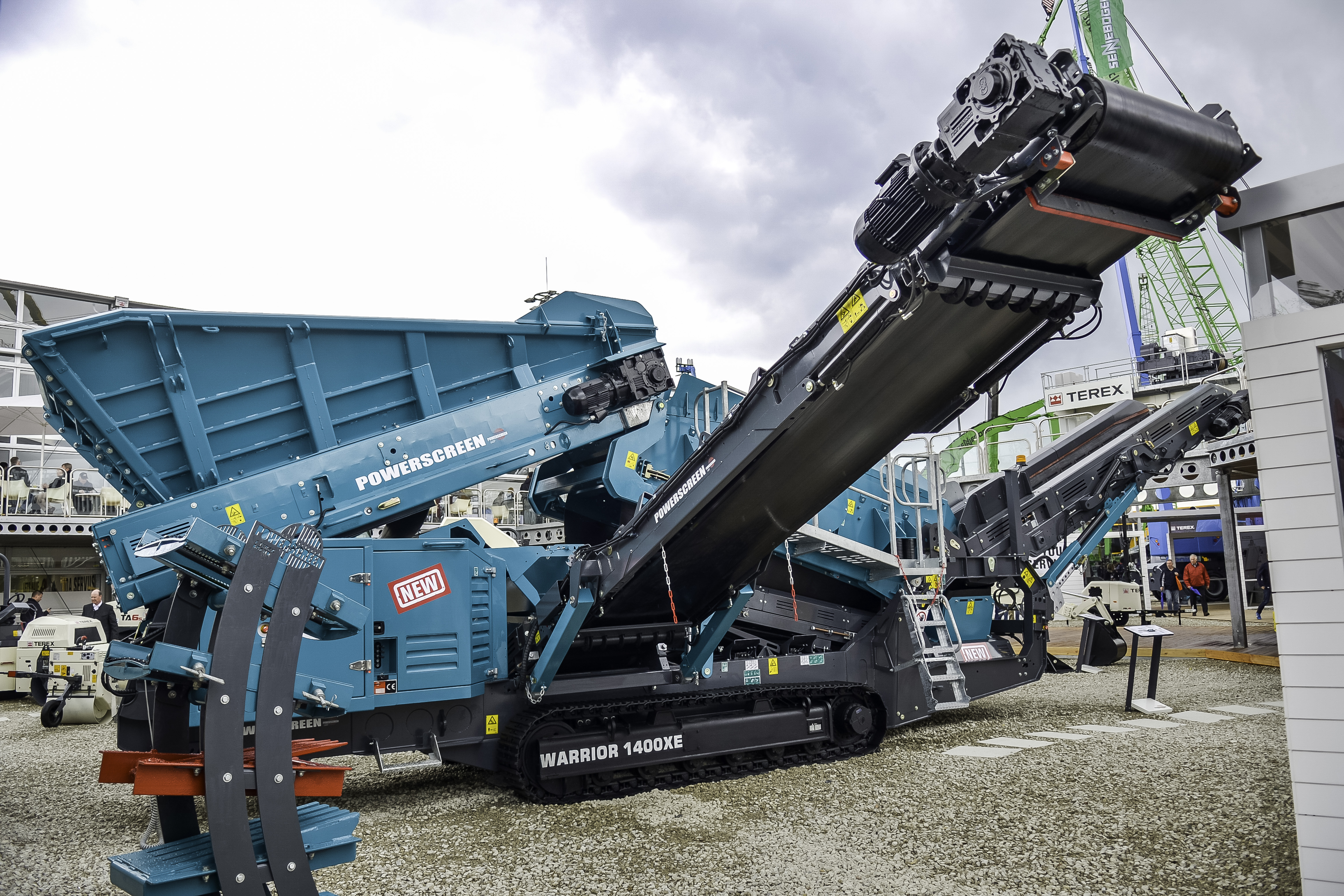 Powerscreen’s 1400XE mobile heavy duty screen