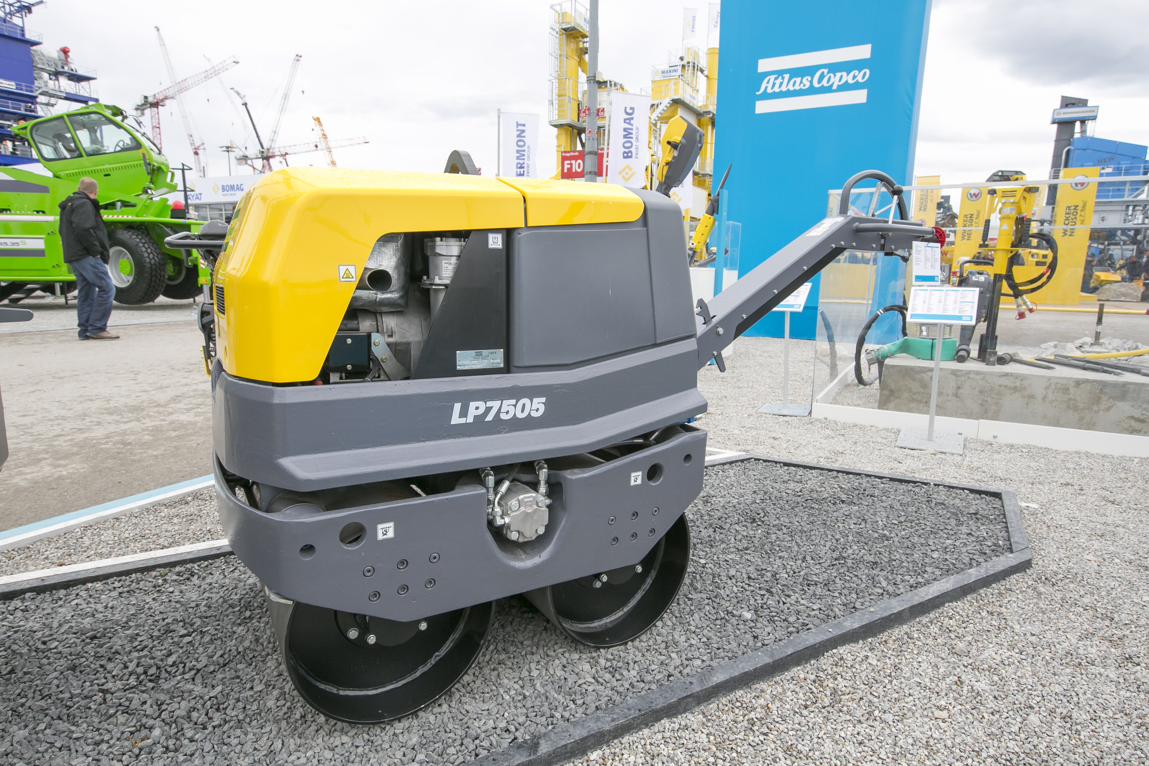 bauma 2016 Daily News Atlas Copco duplex roller