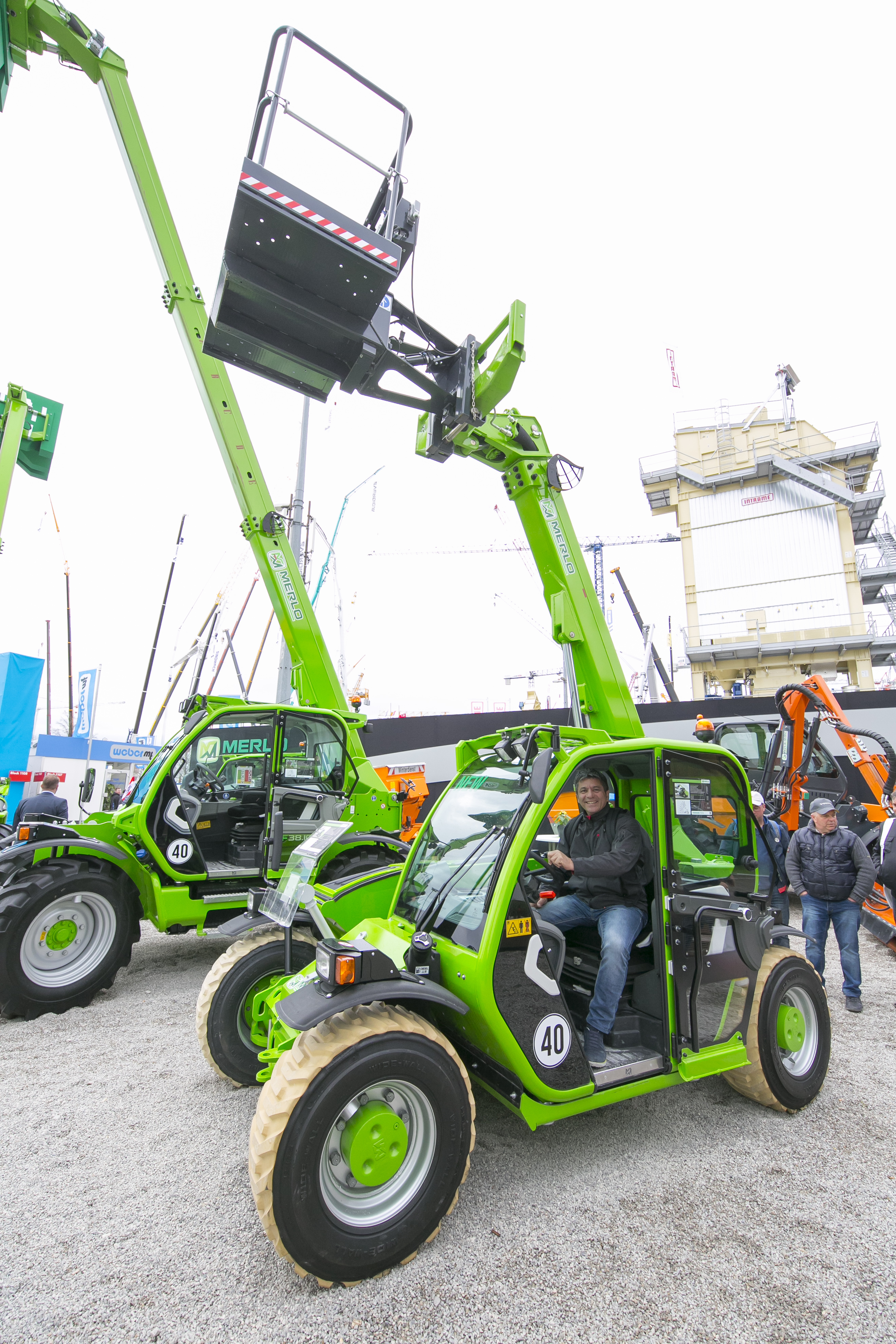 Merlo’s telehandlers 