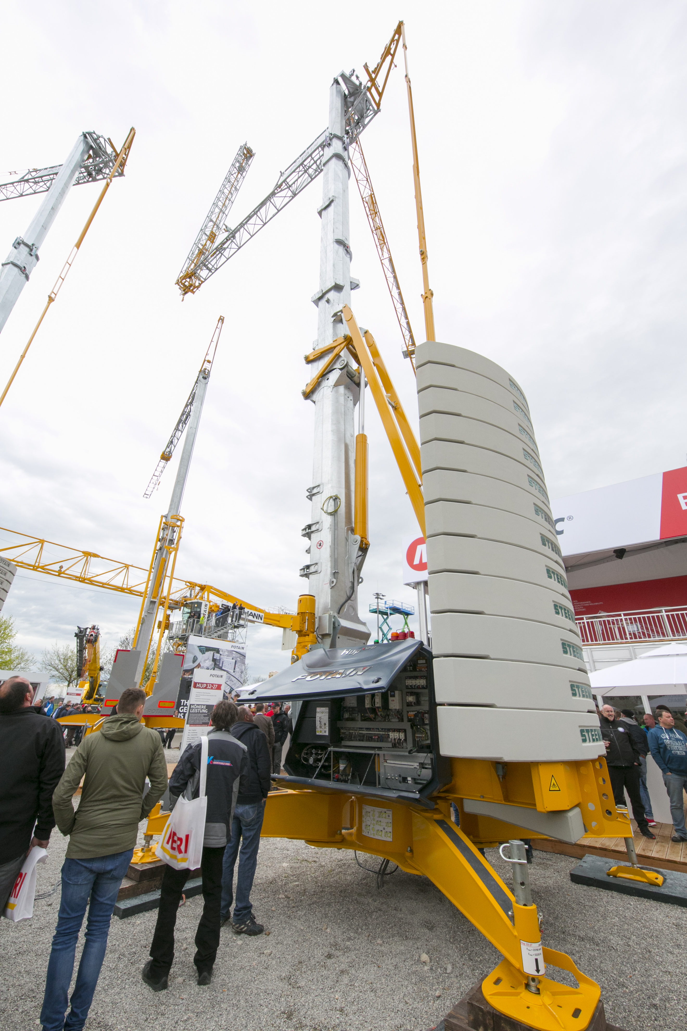 bauma 2016 Daily News Potain HUP crane