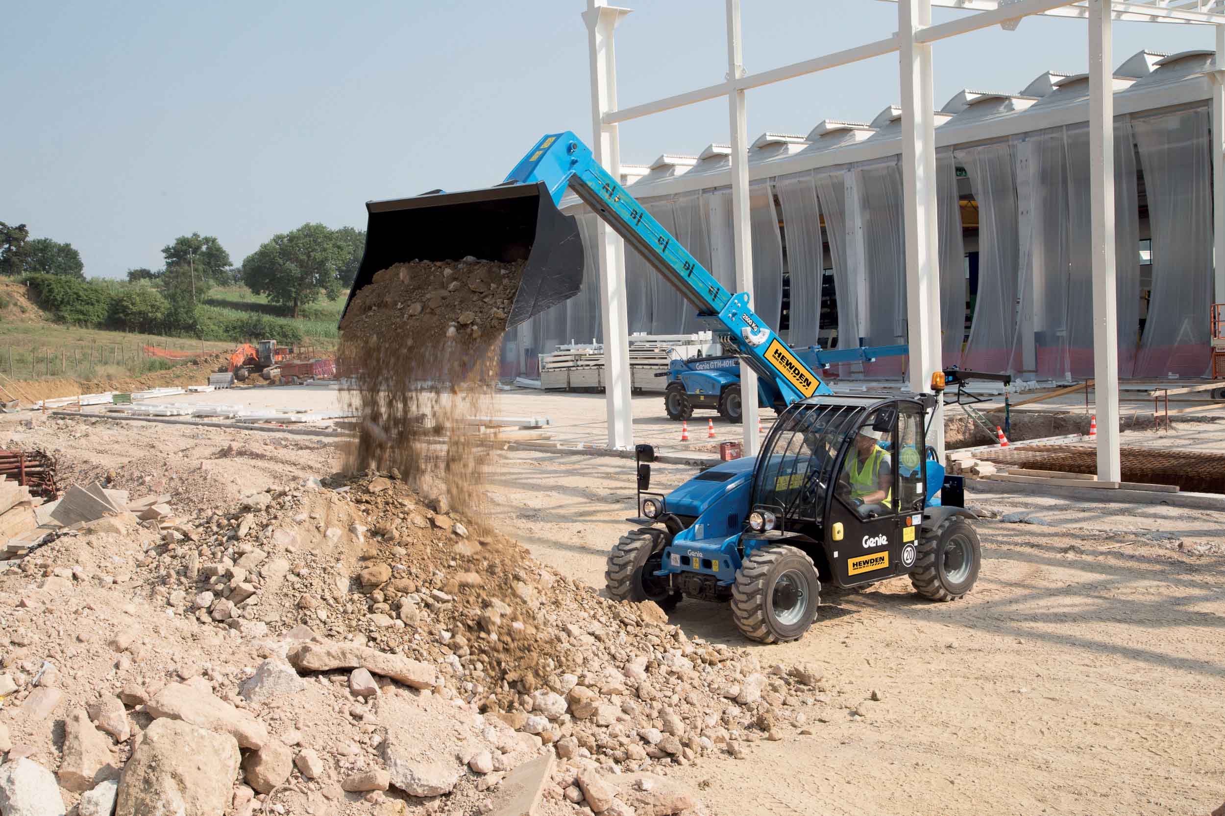 Genie GTH-2506 compact telehandler