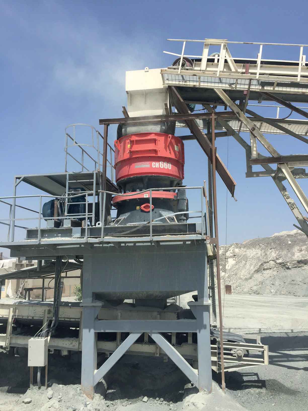 Sandvik Construction CH660 cone crusher