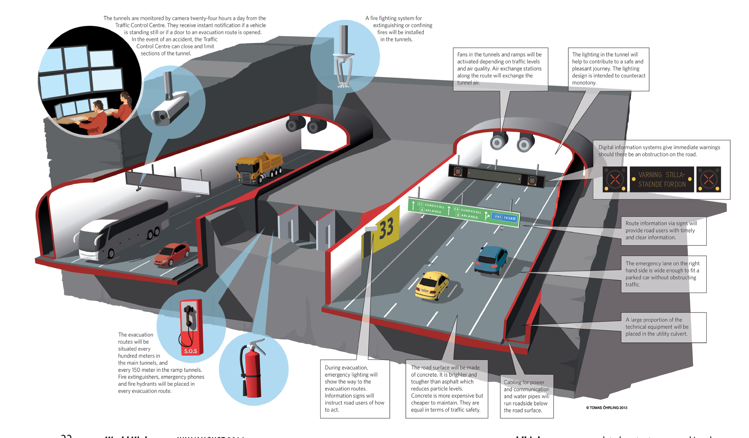 Stockholm’s tunnel system 