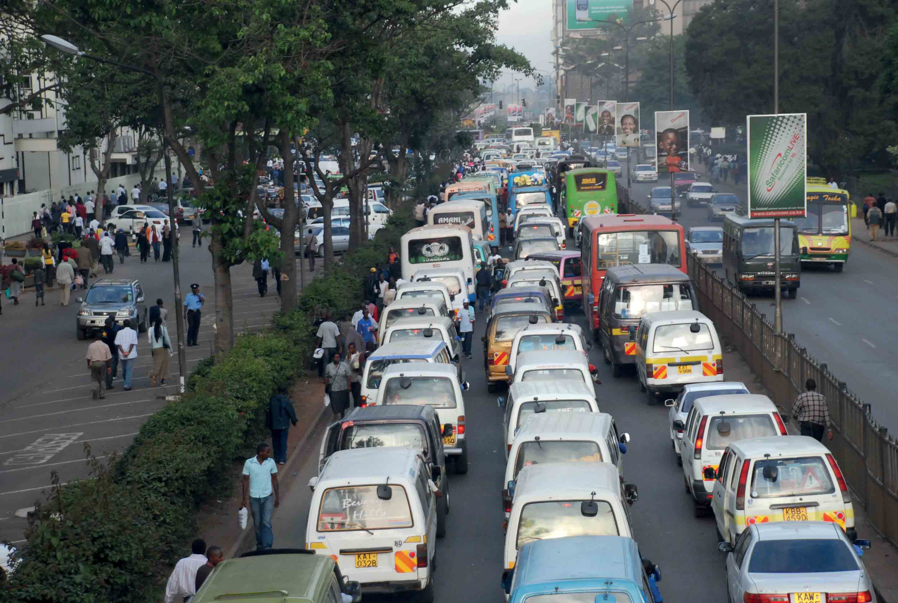 Traffic in Nairobi