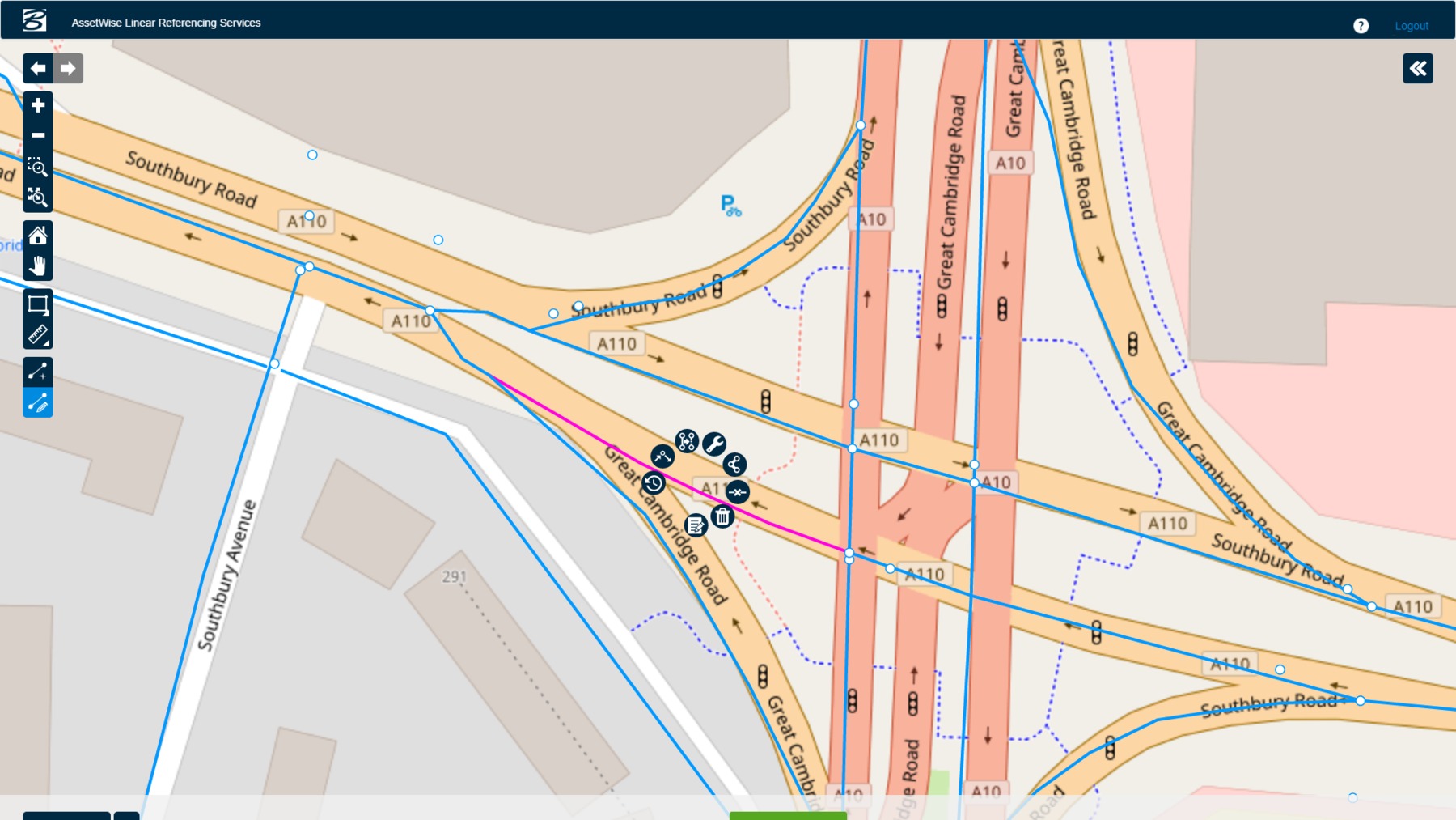 Road Construction Software Bentley Press Release action map