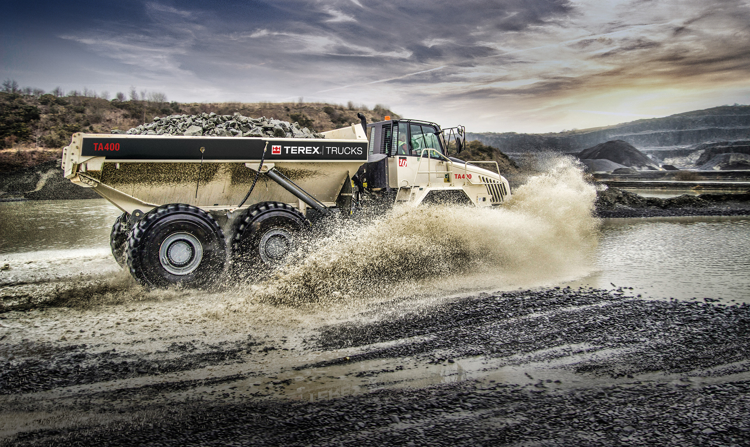 Terex Trucks Generation 10 TA400 articulated dump truck 