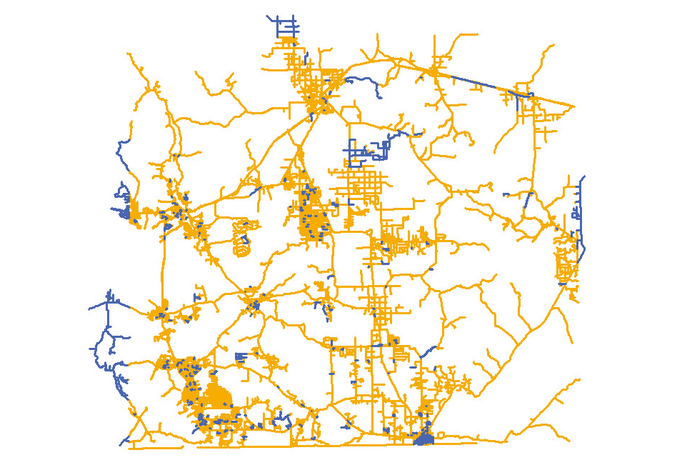 1Spatial proposed road changes 