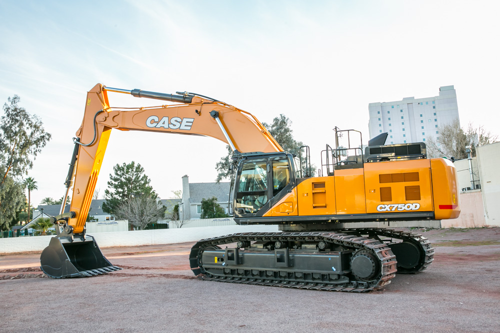 Case CX750D excavator