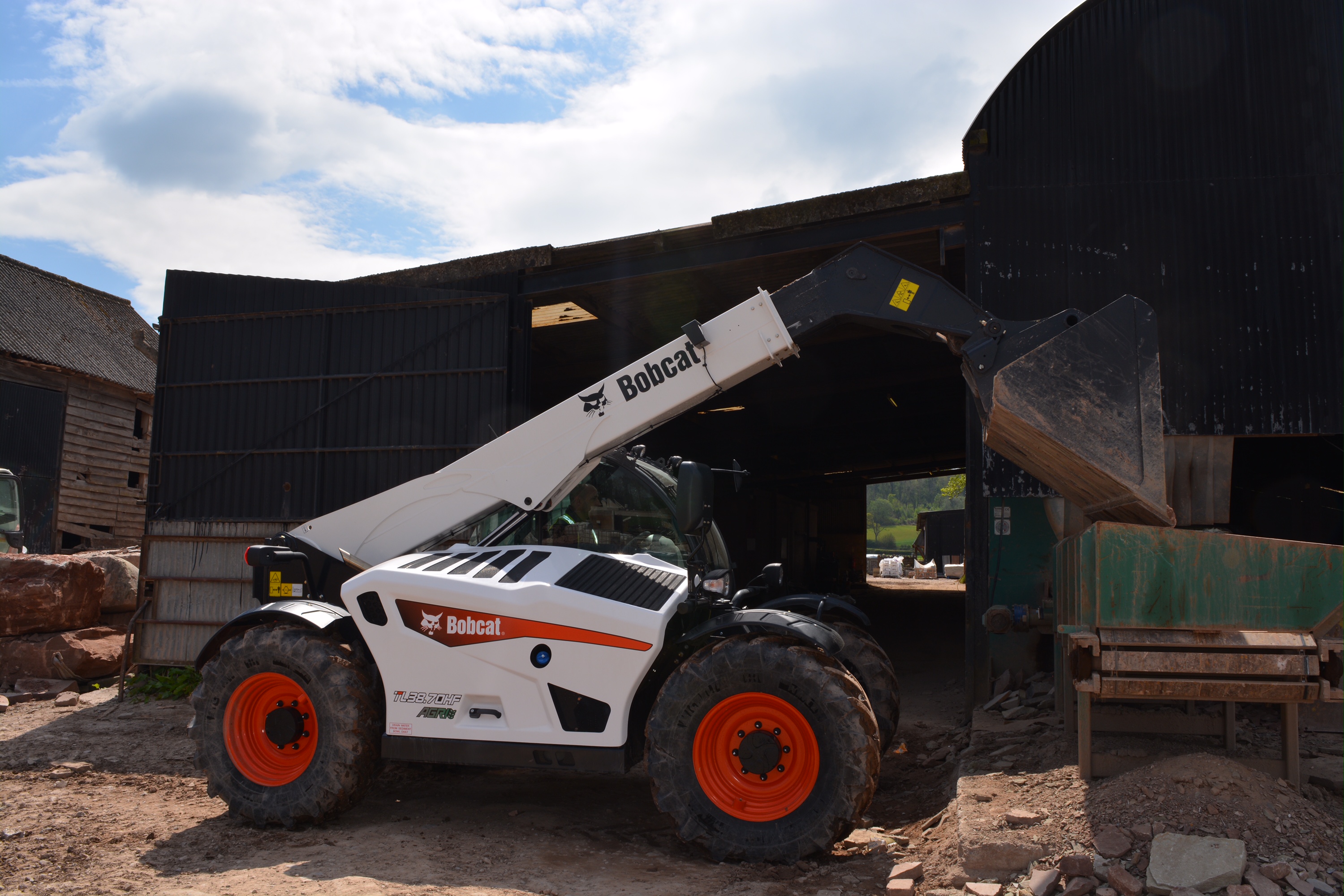 Bobcat-telehandler - TL38.70HFAGRI_BlackMountainQuarries