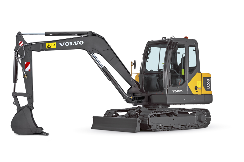 Volvo CE’s midi exacavator is claimed to offer high output