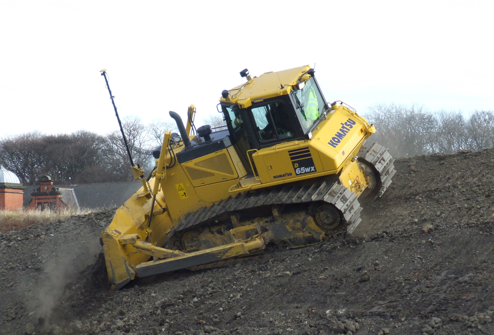 Dozers were amongst the first earthmoving machines to be fitted with machine control technology