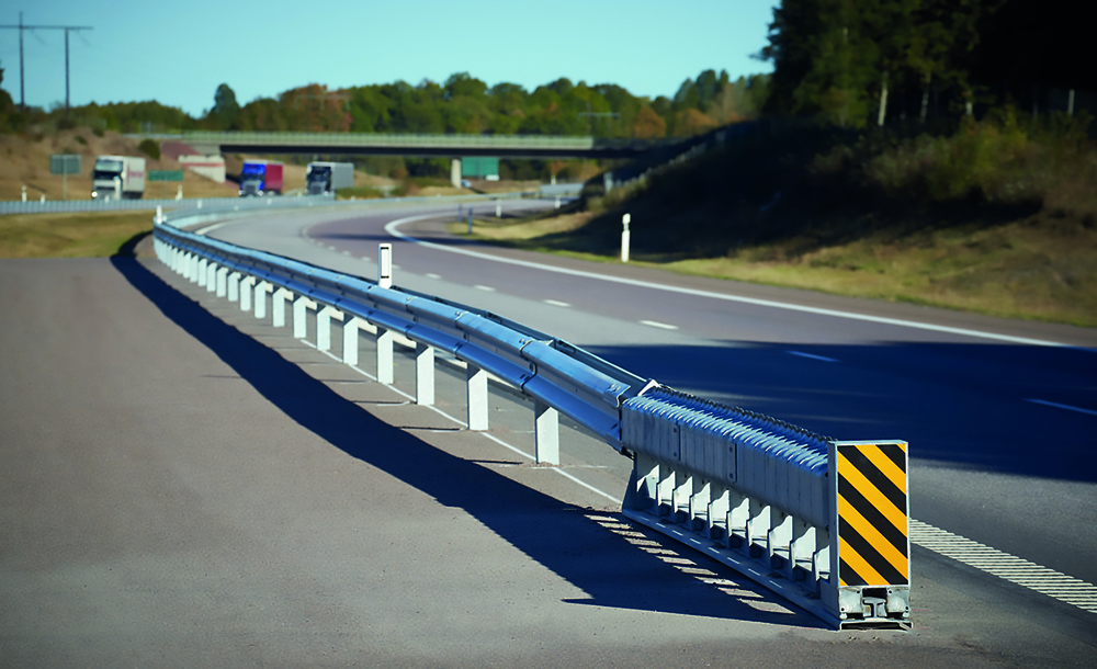 SMA Road Safety’s Ermes End Terminals (photo courtesy Highway Care and SMA)