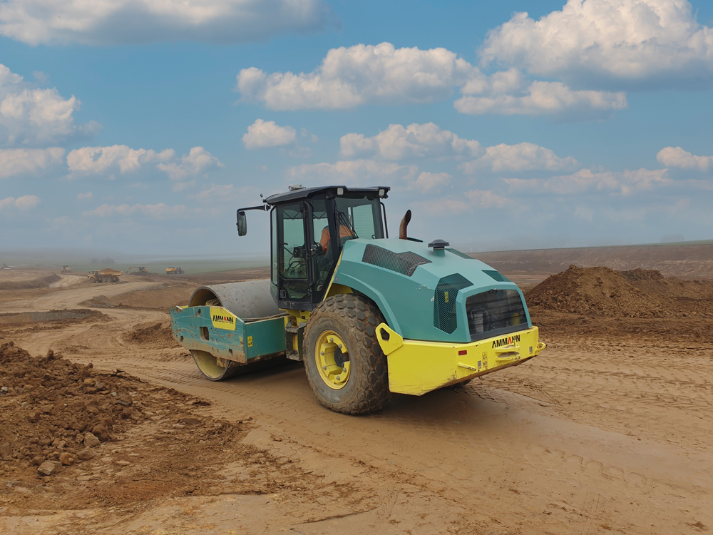 Ammann soil compaction