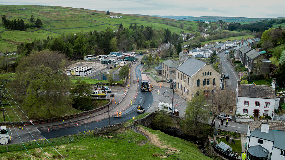 Cumbria drone shot