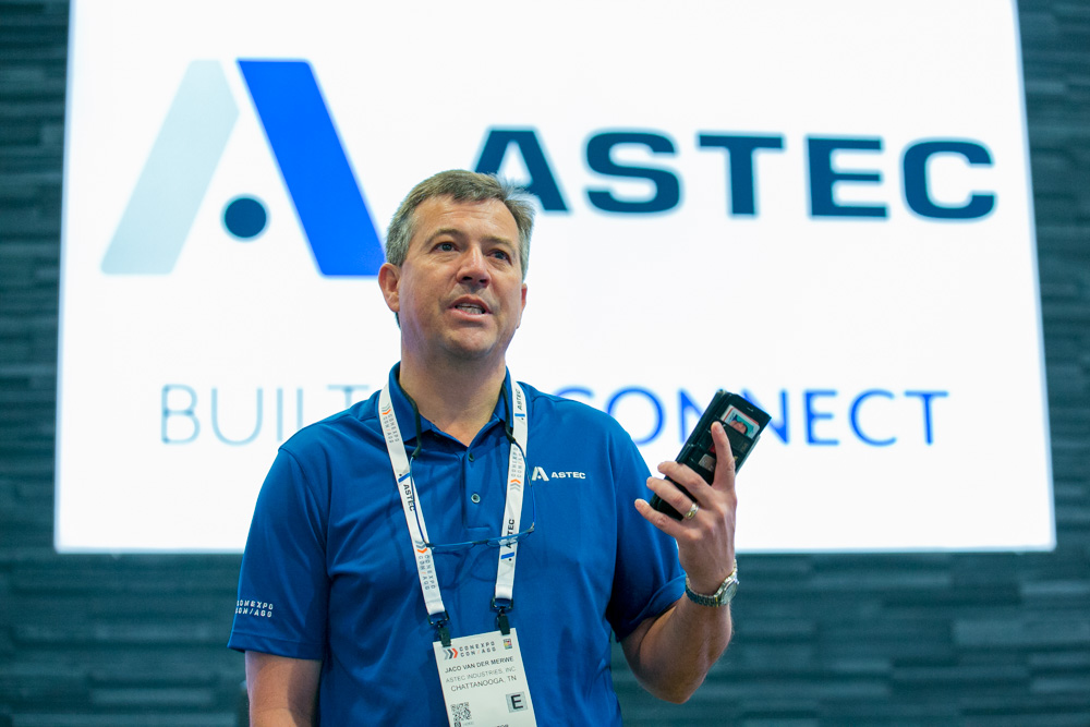 Astec CEO and president Jaco van der Merwe 