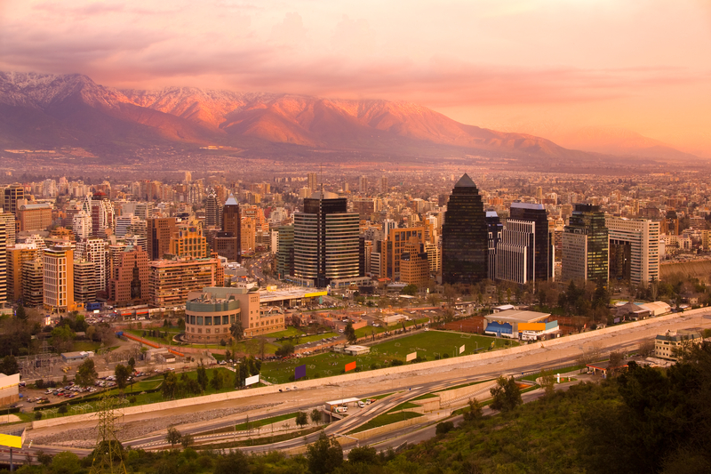 The new Américo Vespucio Oriente II (AVO II) Highway in Chile’s capital, Santiago, will help cust congestion – image courtesy of © Tifonimages| Dreamstime.com