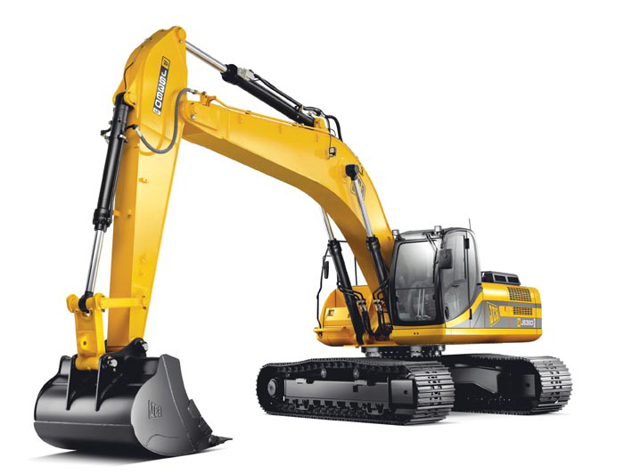 The new JCB JS360 tracked excavato