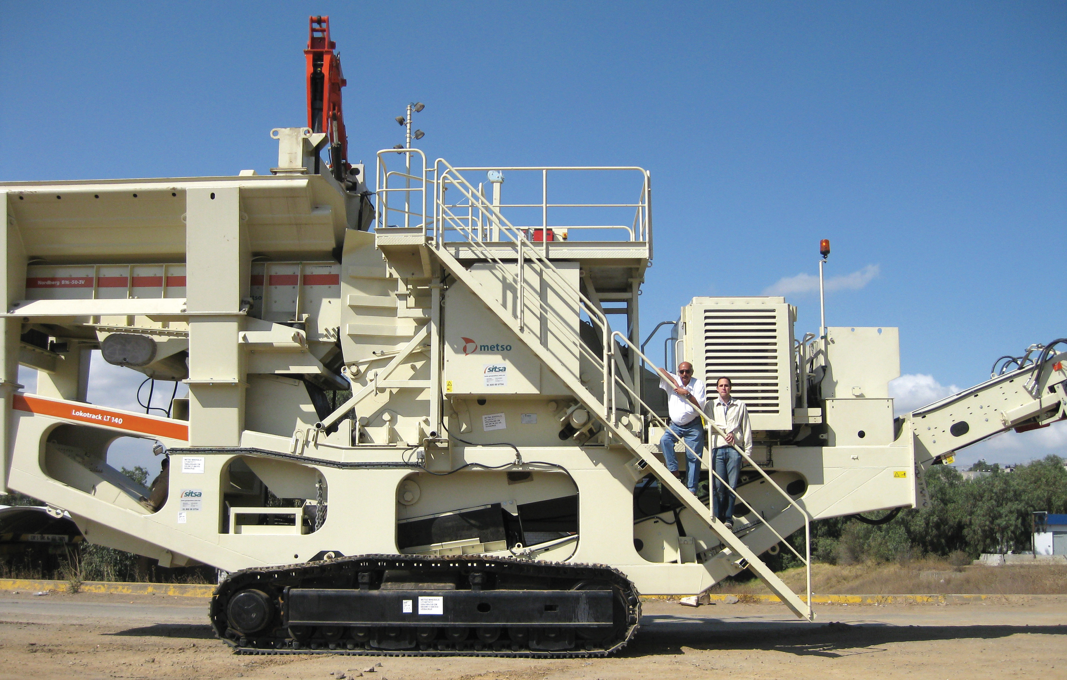 Pinfra LT140 crusher