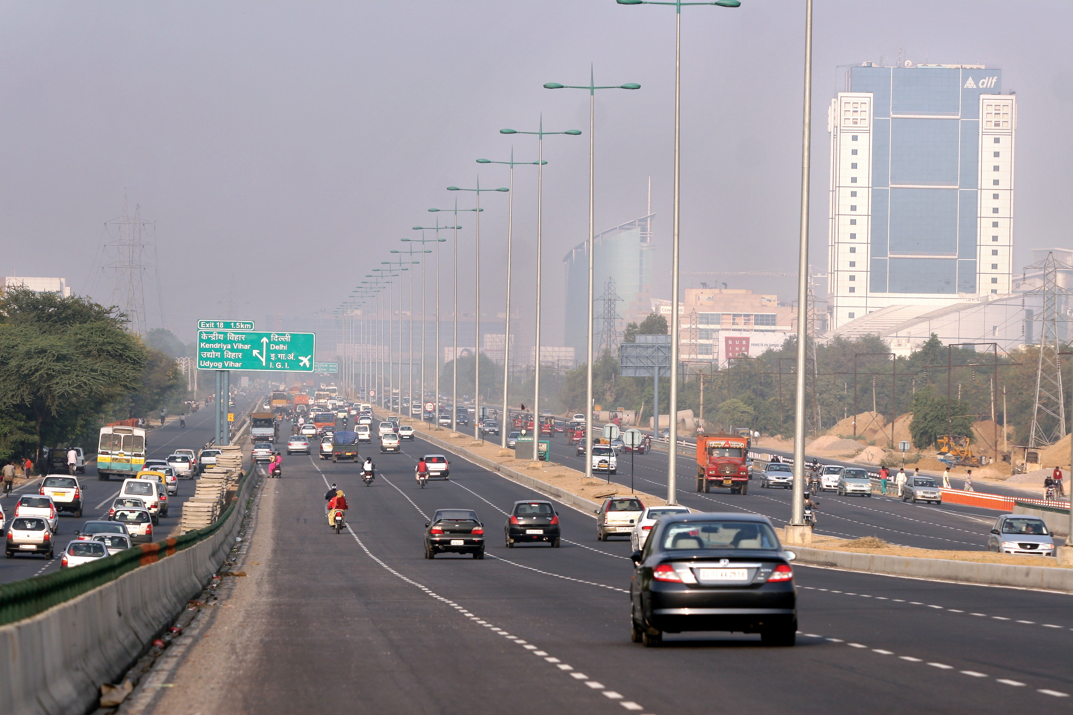 The Delhi-Gurgaon Expressway