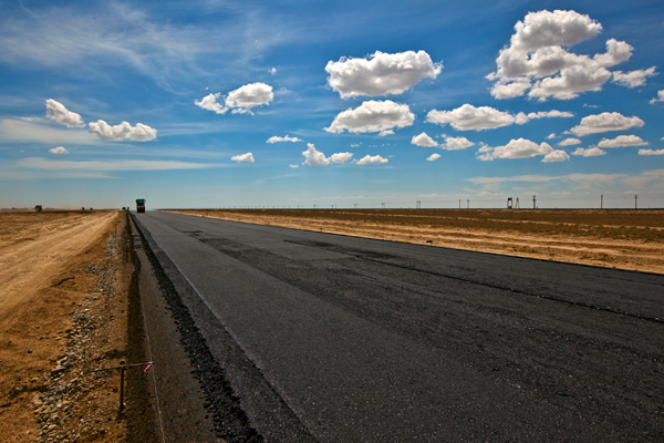 Paving in Kazakhstan