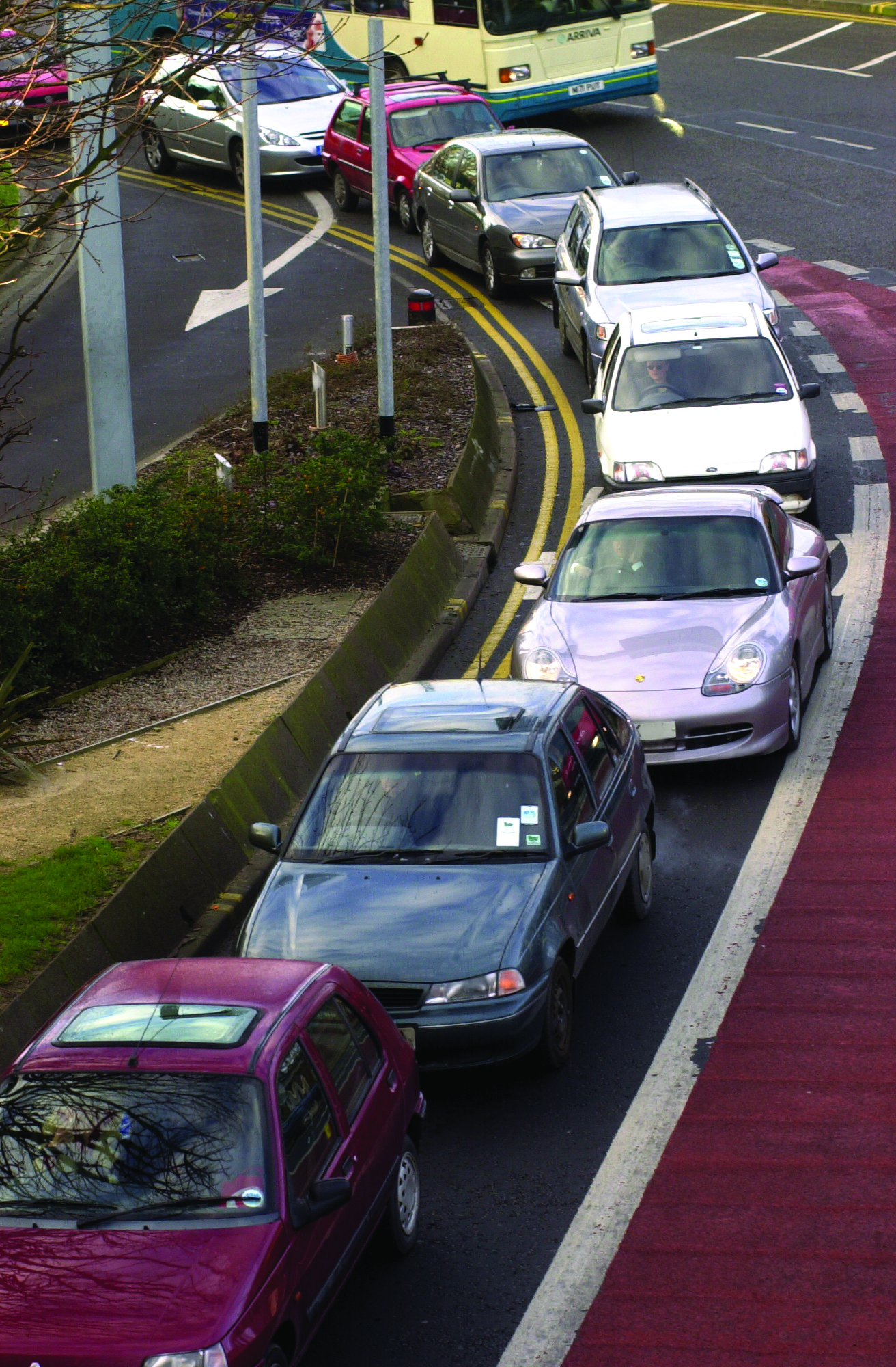 traffic congestion in Leicester