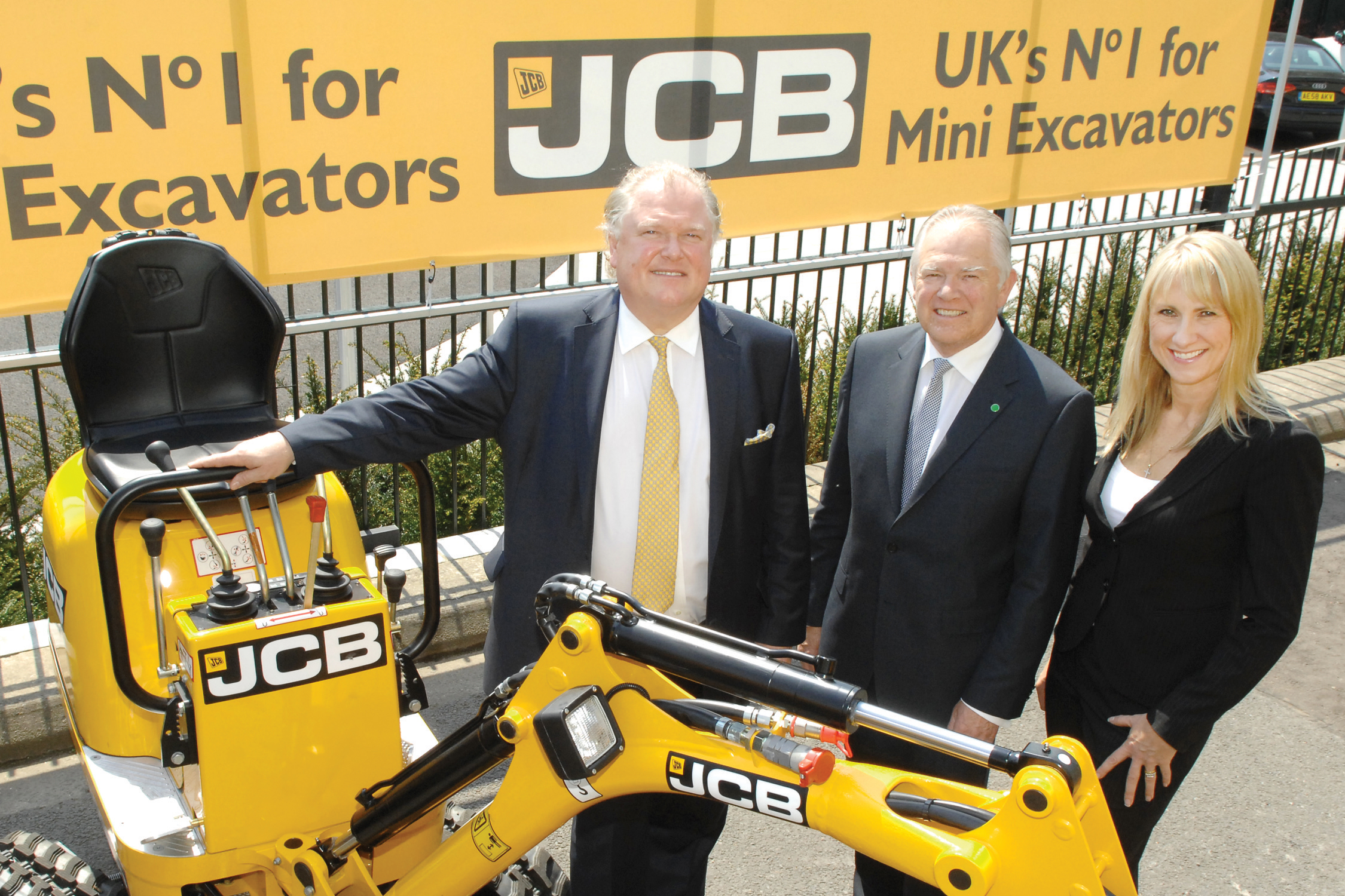 JCB chief executive Alan Blake