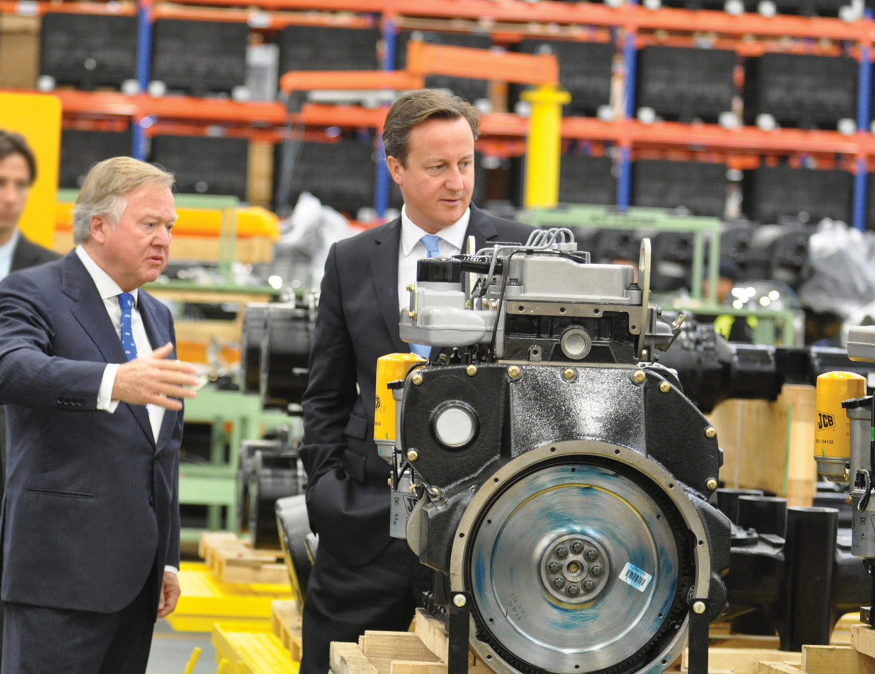 Sir Anthony show David Cameron dieselmax engine