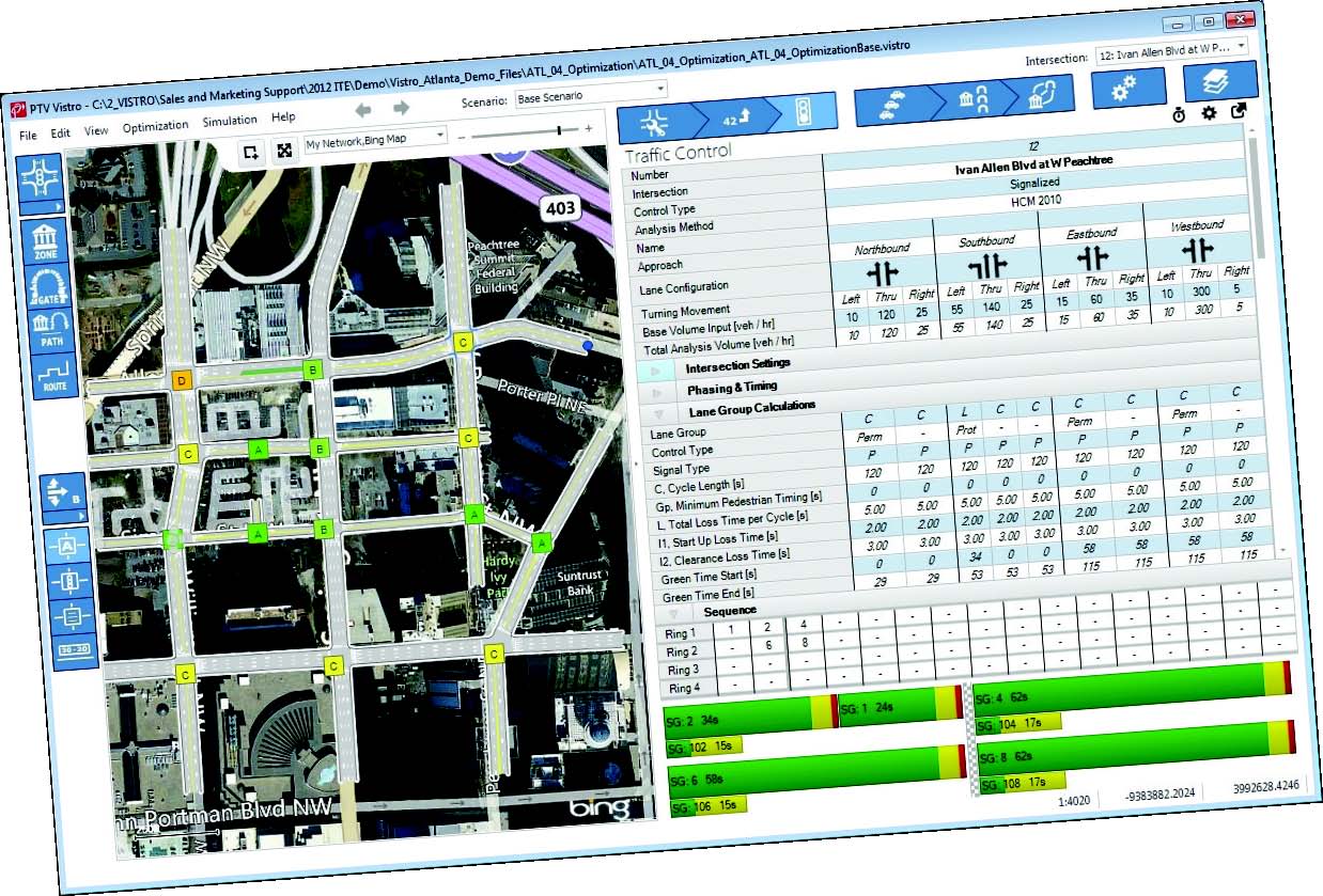 PTV’s traffic analysis system 