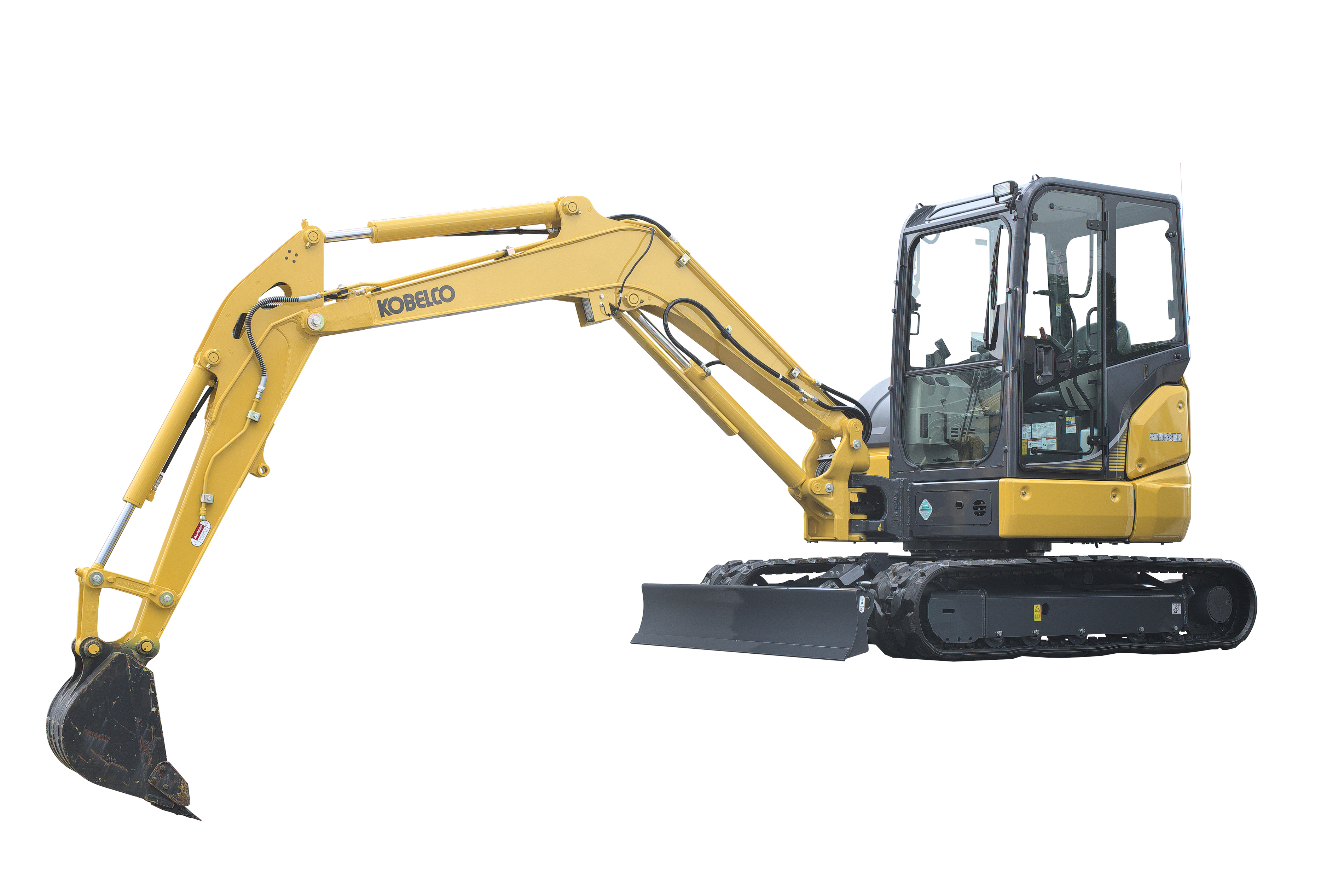 Kobelco SK55 compact excavator