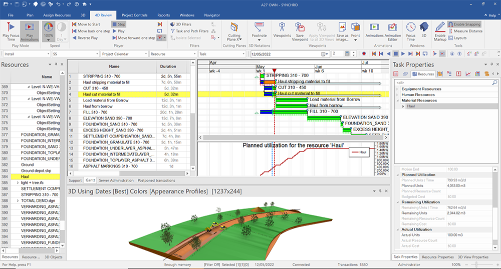 Create 4D Plans in SYNCHRO