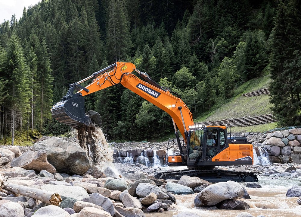 Doosan is now offering a new 21tonne class excavator