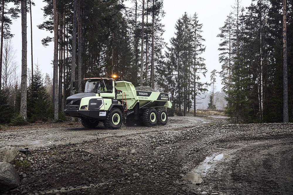 Volvo CE steel’s a march on its competitors: the A30G weighs in at 23,300kg and has a payload capacity of 29,000kg (image courtesy Volvo CE)