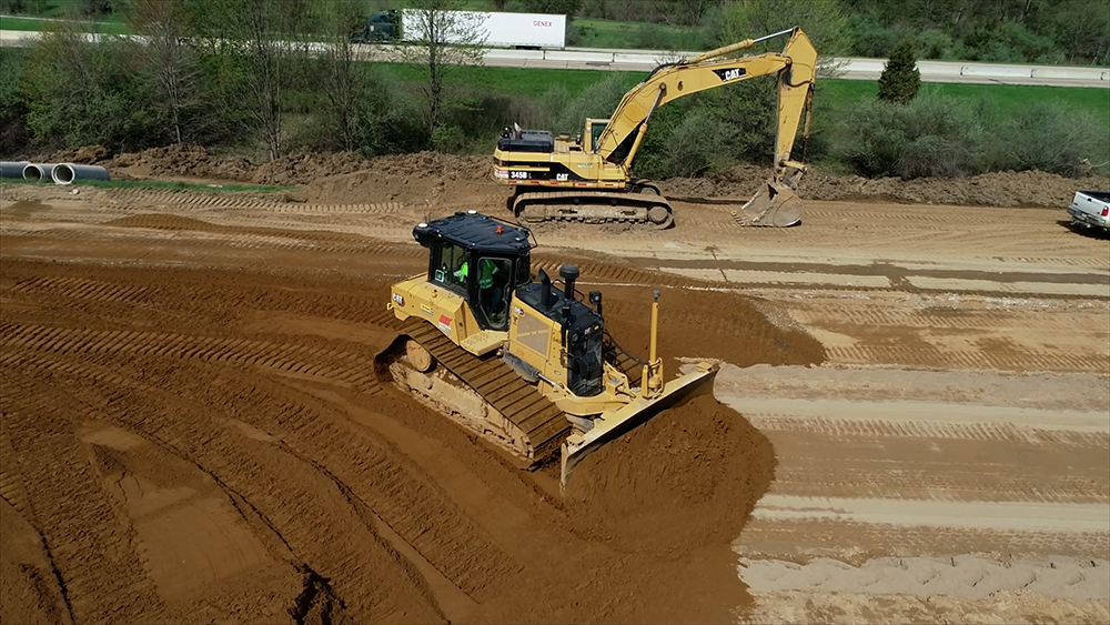 Using Trimble technology onsite has helped Hoffman Bros achieve higher efficiency onsite