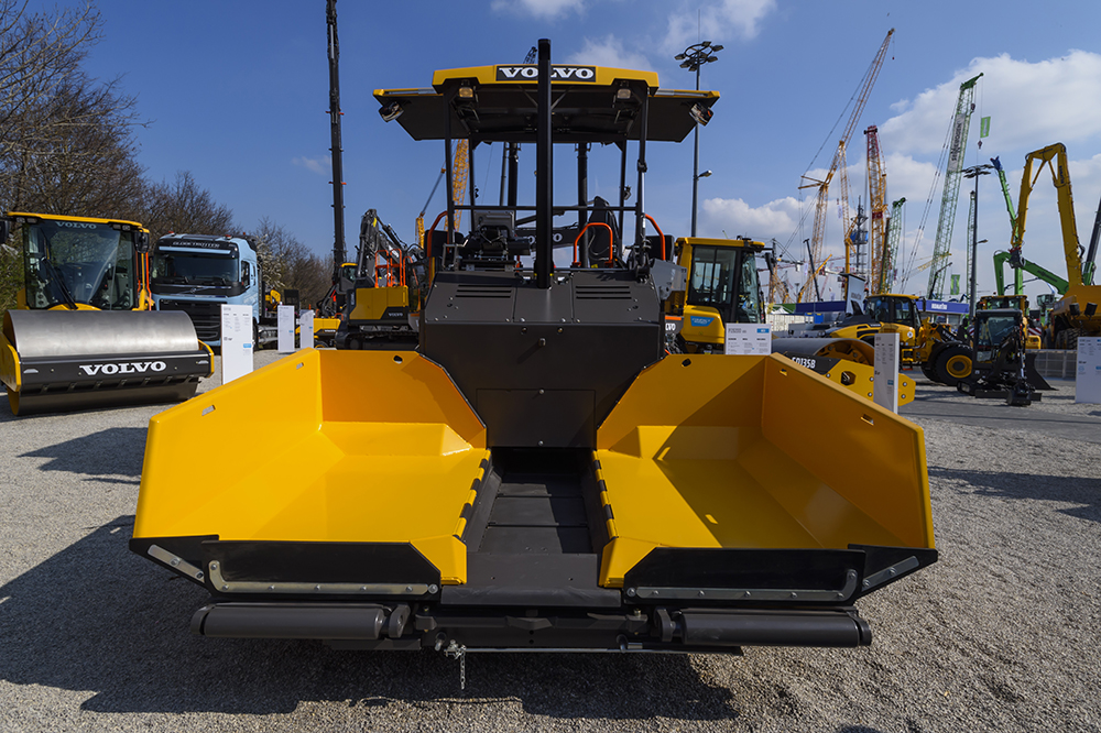 Volvo CE asphalt paver