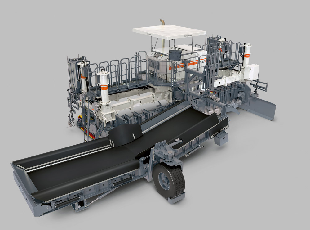 Wirtgen is offering its new placer spreader