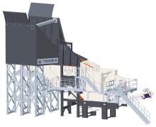 Terex Minerals MJ47 Jaw crusher