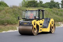 BOMAG articulated roller