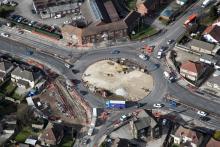 Thornbury Barracks roundabout