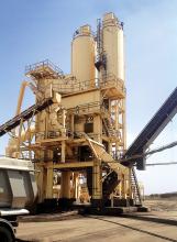 Astec asphalt batching plant 