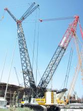 Terex crawler crane 