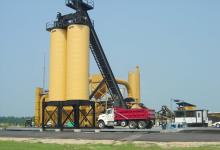 Asphalt Drum Mixers asphalt silos 