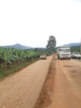 road construction in Ecuador