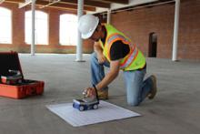 Figure 4 - All-in-one GPR scanning for concrete inspection